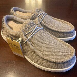 Hey Dude Wally Stretch Sand Dune Camo Size 12